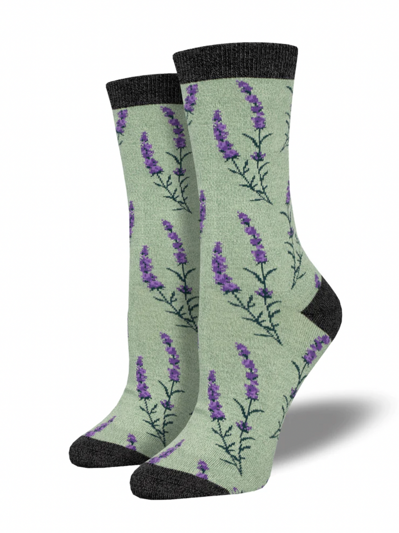 Lovely Lavender Bamboo Socks