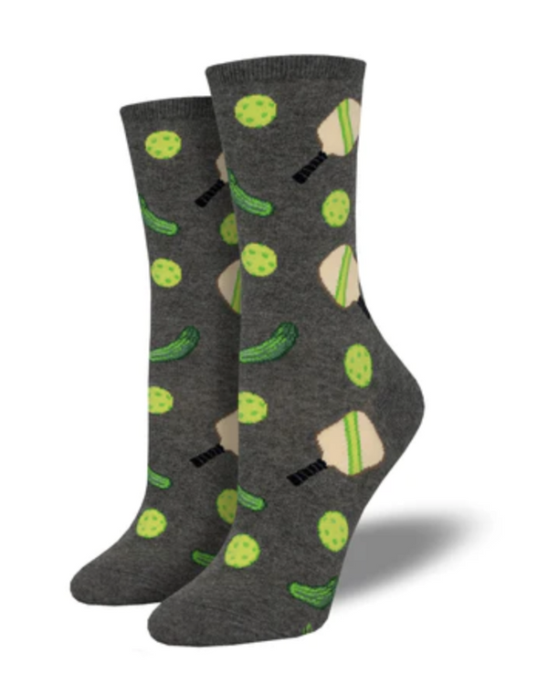 Grey Pickleball Socks