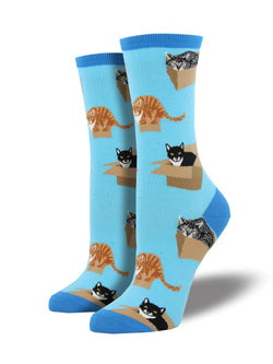 Cat in Box Socks