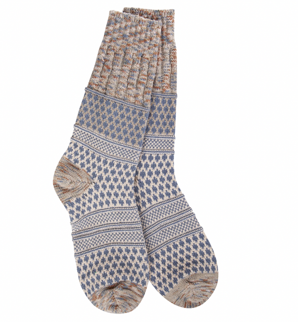 Portobellol Mix Crew Sock