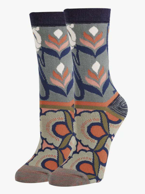 Azelea Breeze Bamboo Crew Sock