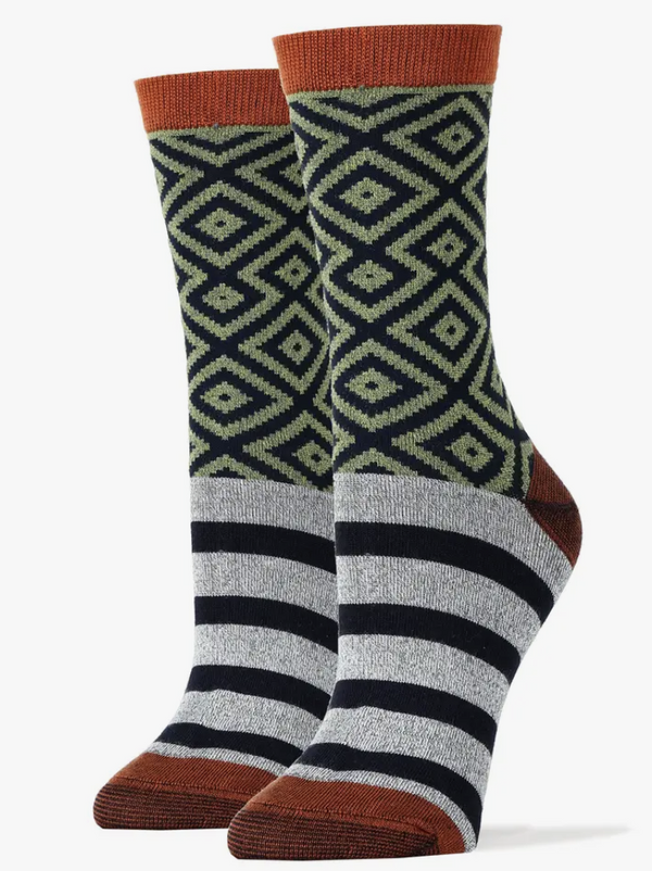 Beale St Bamboo Crew Sock