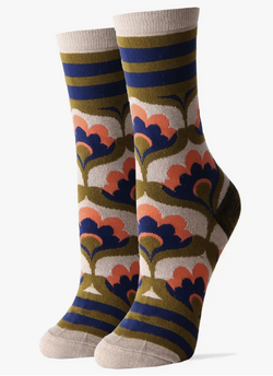 Figueroa St Bamboo Crew Sock
