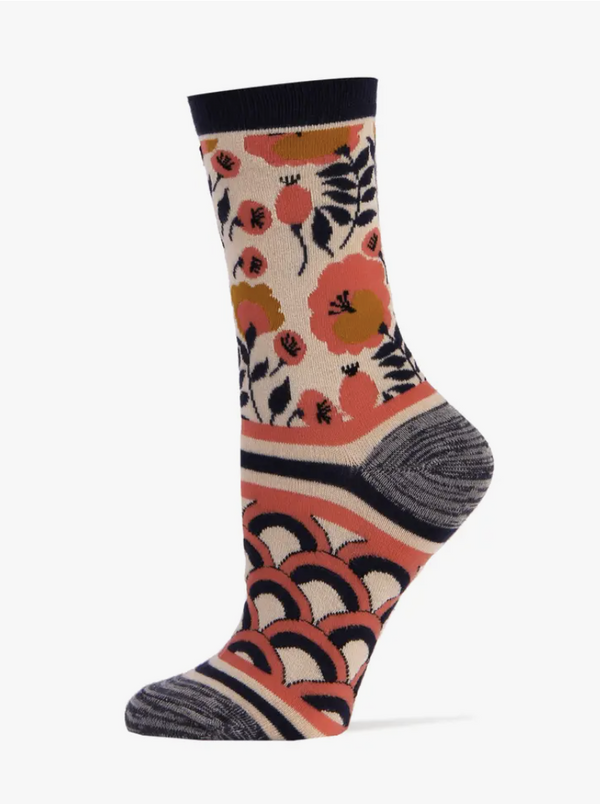 The Wild Bamboo Crew Sock