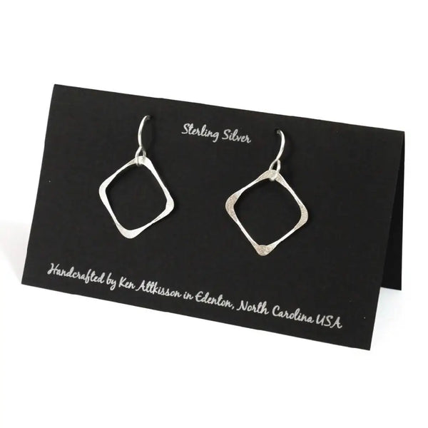 Sterling Square Earring