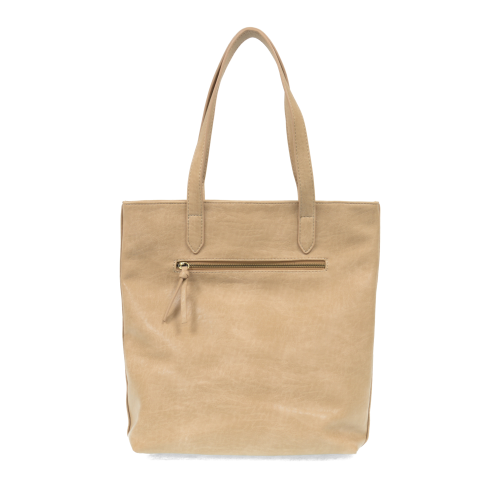 Buff Woven Tote