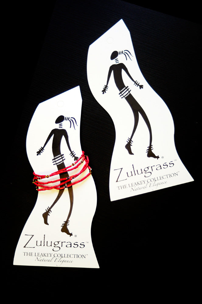 Cherry Zulugrass Bracelet