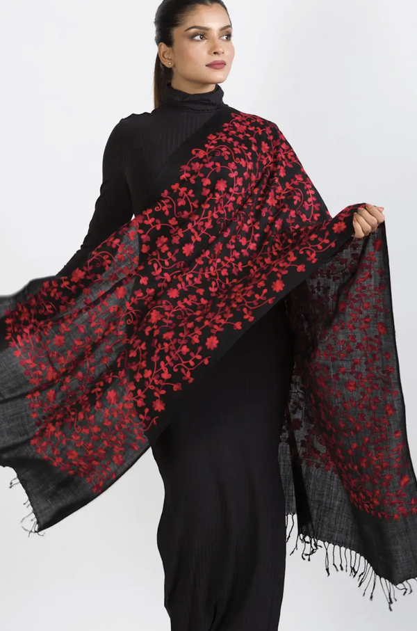 Rana Embroidered Shawl